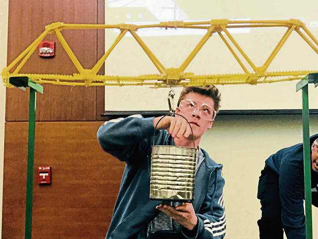 Spaghetti Bridge Weight Test